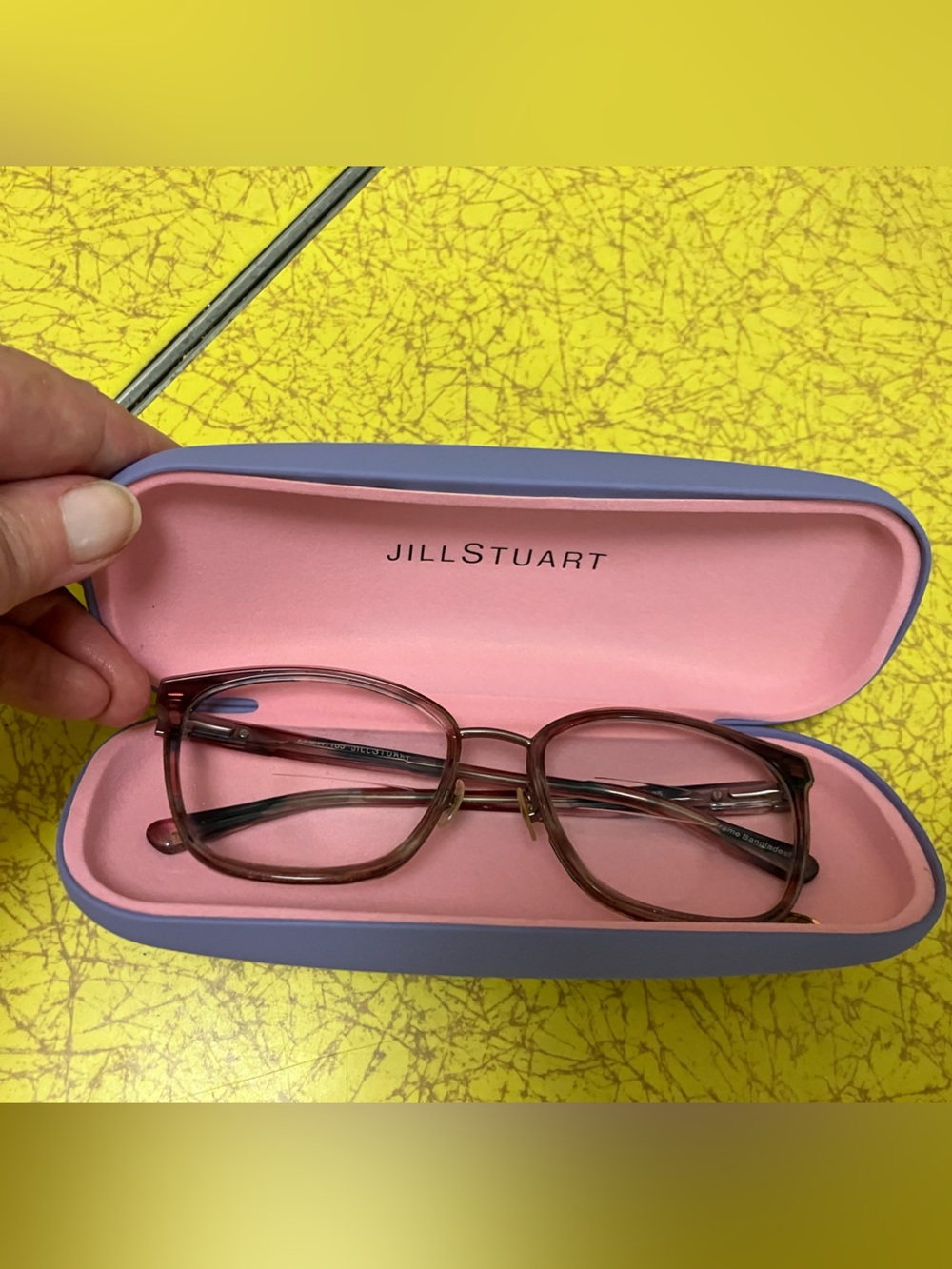 Jill Stuart Purple Eyeglasses Frames JS 401-3   50-17-135